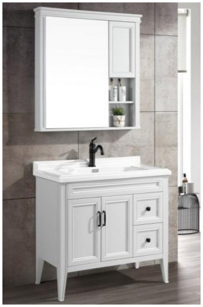 UCOMFORT CABINET BASIN 1013-100CM WHITE